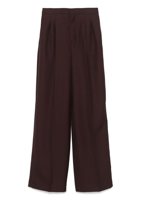 Purple tailored trousers Ami paris - women